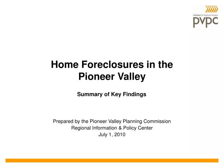 home foreclosures in the pioneer valley