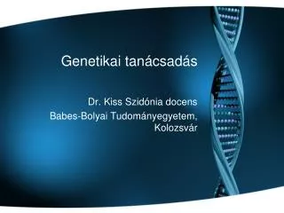 genetikai tan csad s