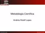 Metodologia Científica - slide 1