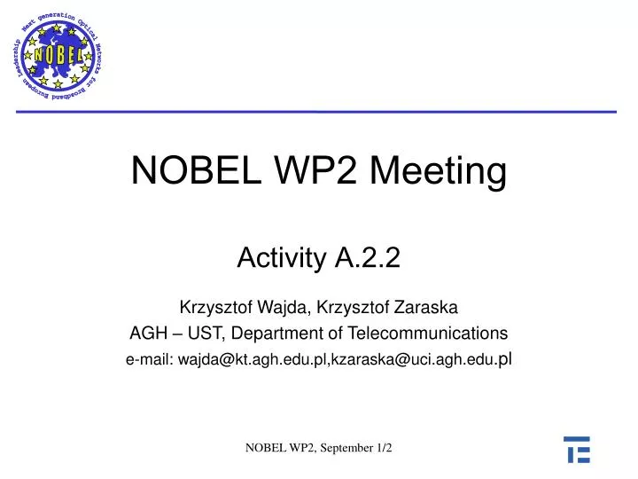 nobel wp2 meeting activity a 2 2