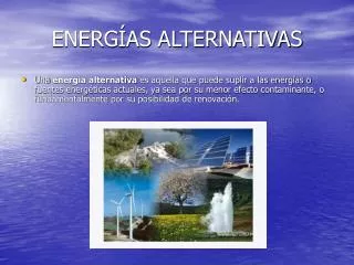 energ as alternativas