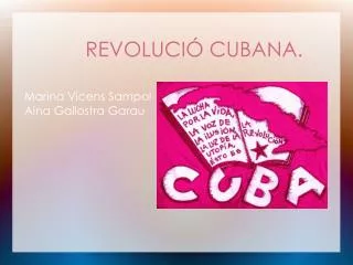 revoluci cubana