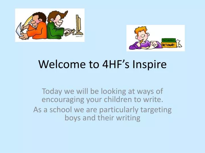 welcome to 4hf s inspire