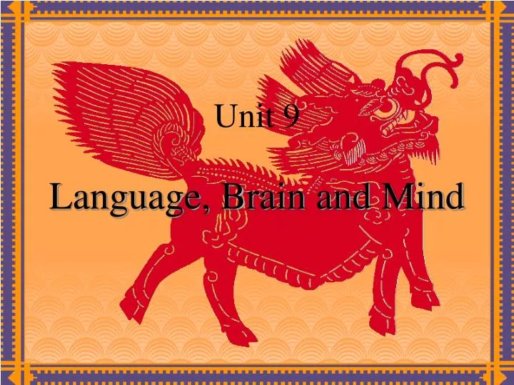 language brain and mind