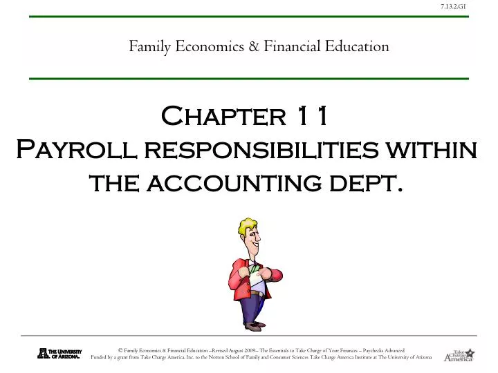 chapter 11 payroll responsibilities within the accounting dept
