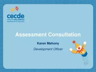 Assessment Consultation