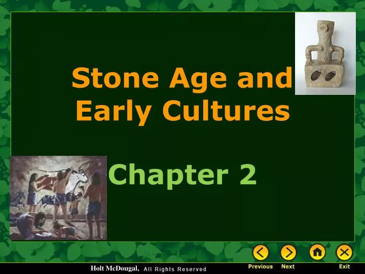 stone age and early cultures