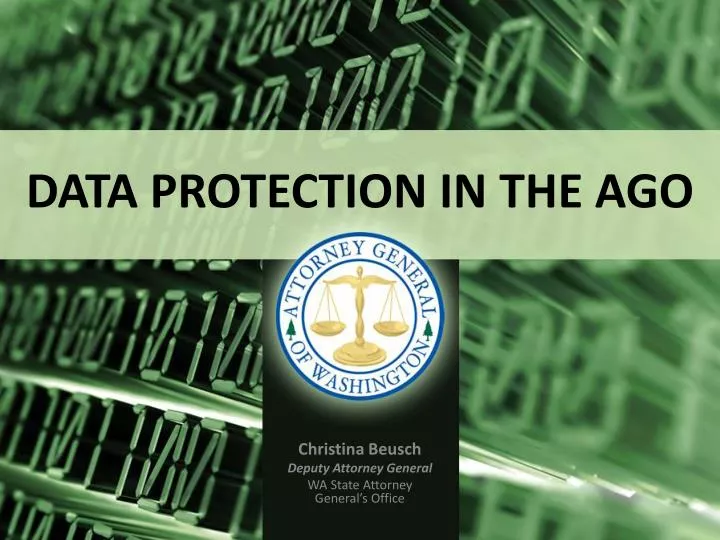 data protection in the ago