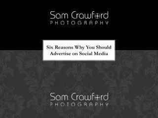 Six Reasons Why You Should Advertise on Social Media