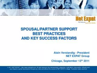 Spousal/Partner Support Best Practices and Key Success Factors