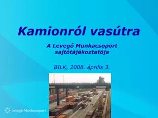 kamionr l vas tra