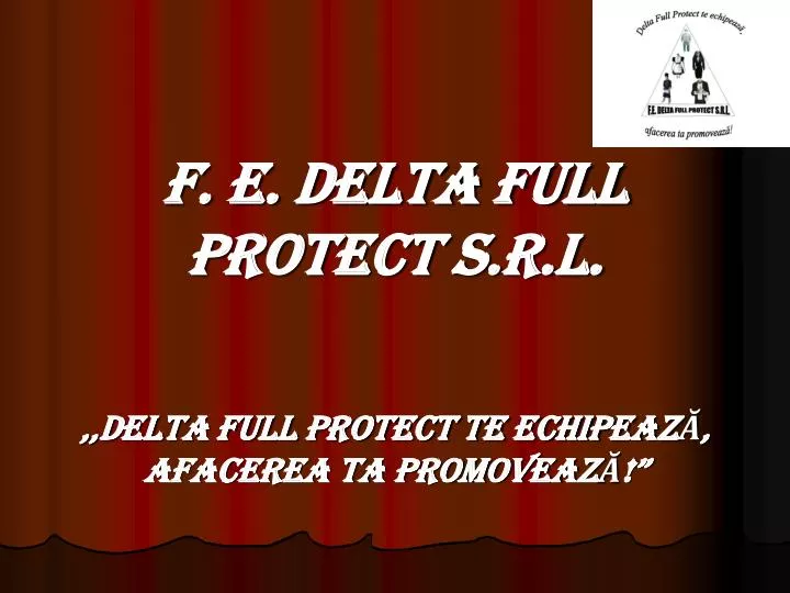 f e delta full protect s r l