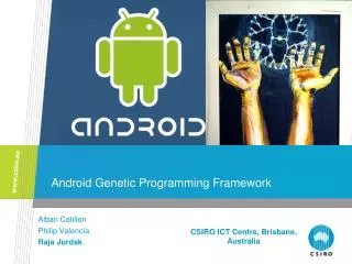 Android Genetic Programming Framework