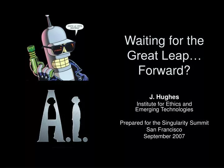 waiting for the great leap forward