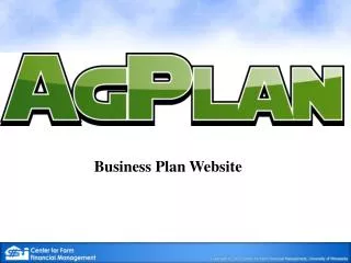 Business Plan Website