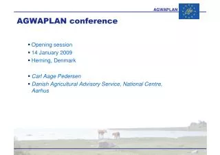 AGWAPLAN conference