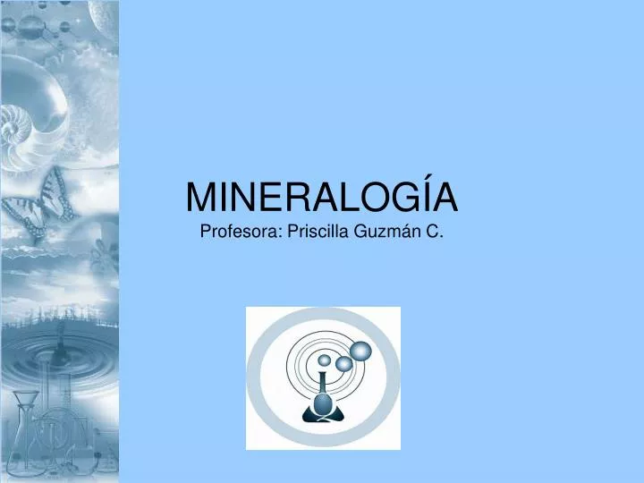 mineralog a profesora priscilla guzm n c