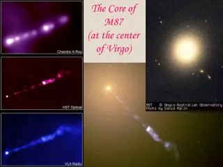 The Core of M87 (at the center of Virgo)