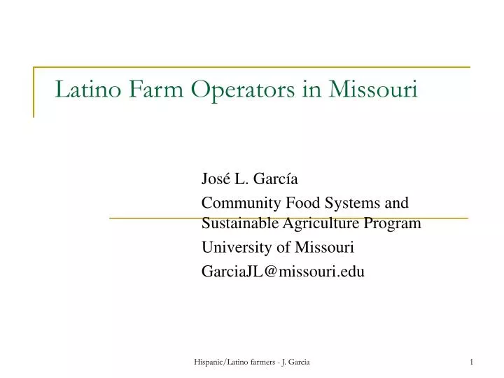 latino farm operators in missouri