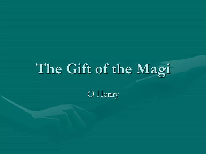 Bibliography - The Gift of the Magi