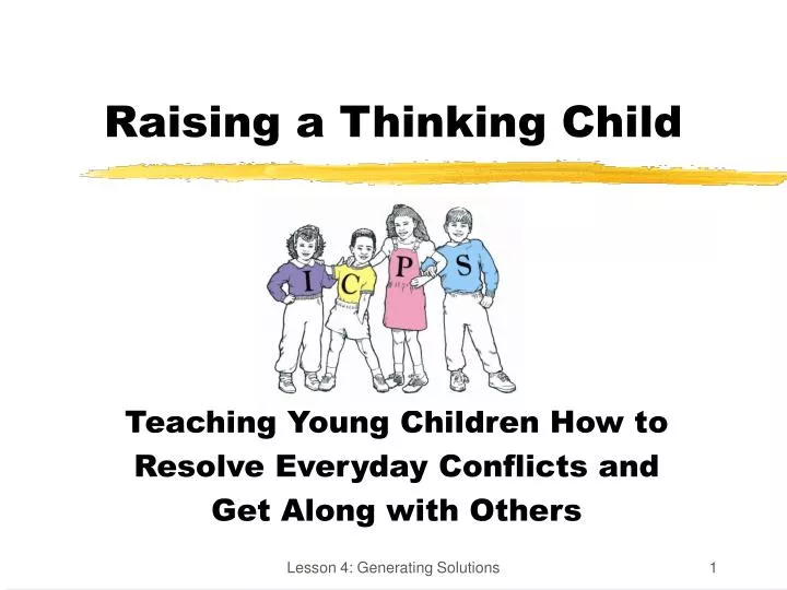 raising a thinking child