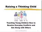 Raising a Thinking Child - slide 1