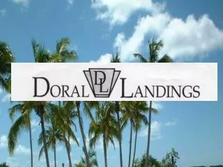 A COMMUNITY IN THE CITY OF DORAL MAINTAINING QUALITY OF