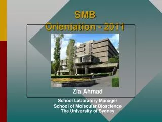 SMB Orientation - 2011