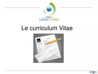 le curriculum vitae
