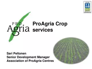 ProAgria Crop services