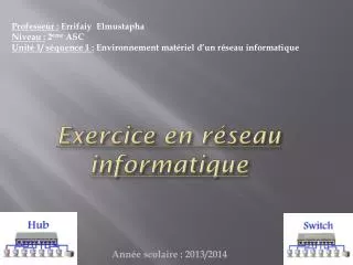 exercice en r seau informatique
