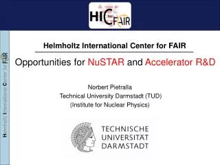 Opportunities for NuSTAR and Accelerator R&amp;D