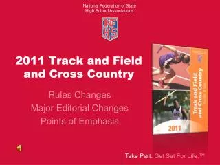 2011 Track and Field and Cross Country