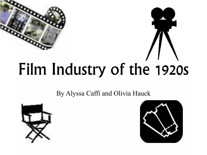 film industry of the 1920s