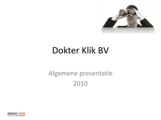 dokter klik bv