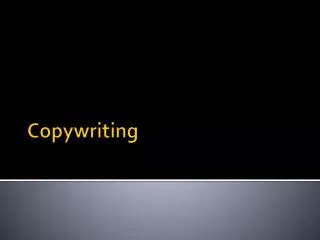 Copywriting