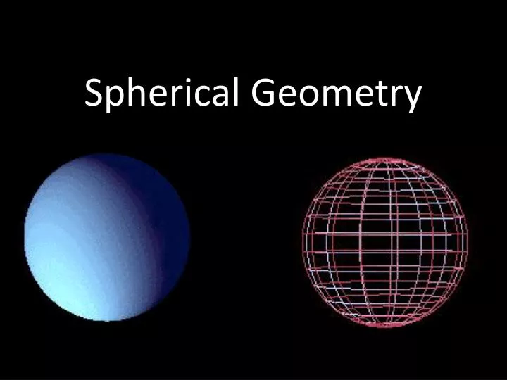 spherical geometry