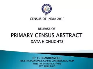 PRIMARY CENSUS ABSTRACT