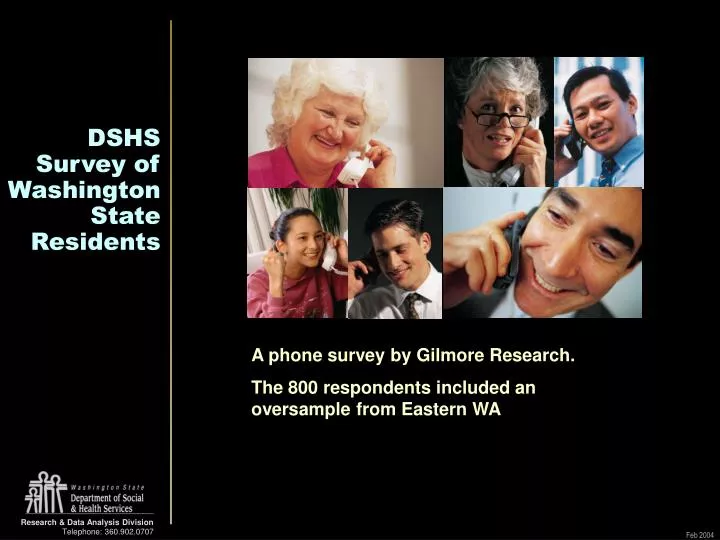 dshs survey of washington state residents