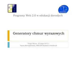generatory chmur wyrazowych