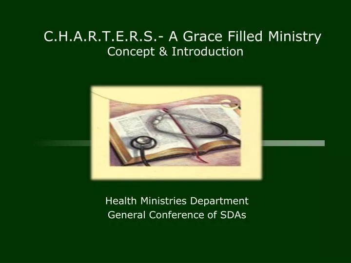 c h a r t e r s a grace filled ministry concept introduction
