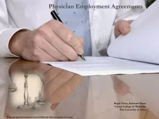 Physician Employment Agreements