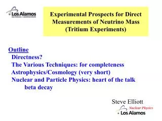 Experimental Prospects for Direct Measurements of Neutrino Mass (Tritium Experiments)