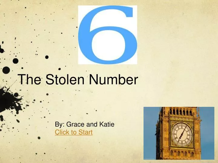 the stolen number
