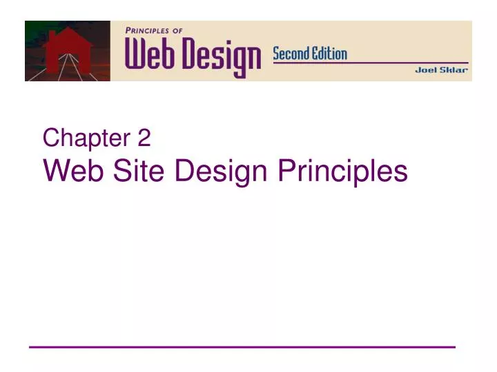 chapter 2 web site design principles