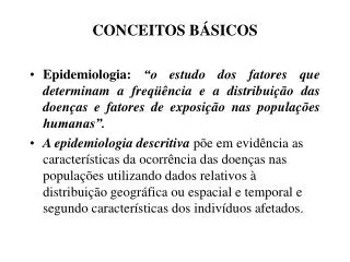 conceitos b sicos