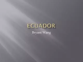 ecuador