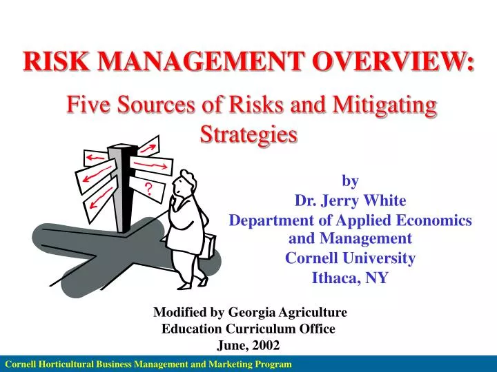 risk management overview five sources of risks and mitigating strategies