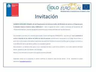 invitaci n