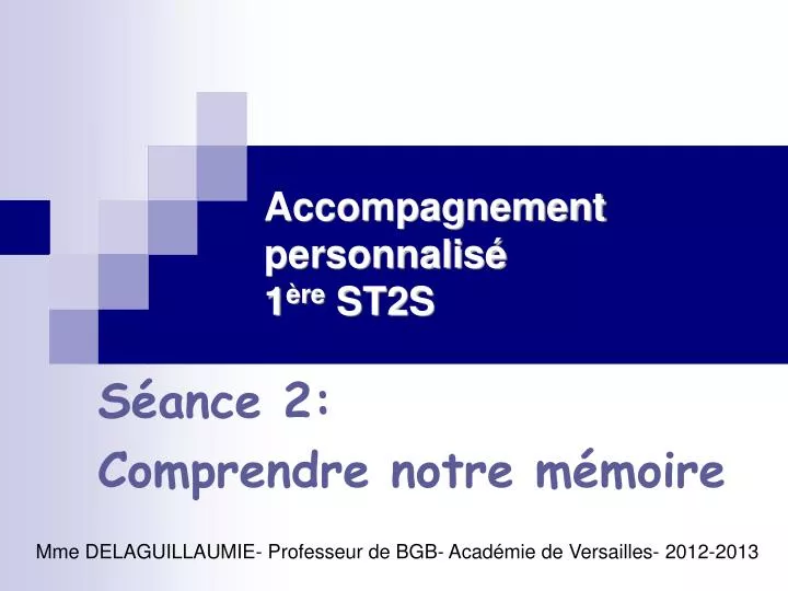 accompagnement personnalis 1 re st2s